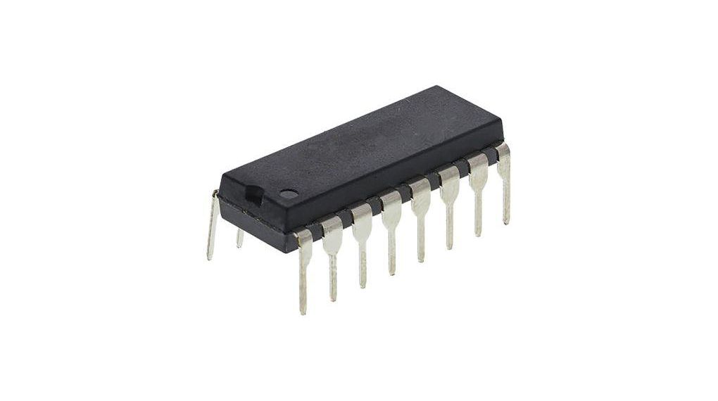 TC4049BP(F), Hex-Channel Inverting Hex Buffer, 16-Pin PDIP